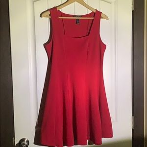 Forever 21 Plus Size Square Neck Mini Dress